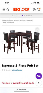 Spring cleaning! Bed set, dining room table set, Ashley sectional couch. All in 