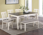 6PC DINING TABLE SET BRAND NEW