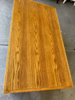 Mission style coffee table - solid oak