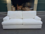 NEW IN BOX Modern Down-Filled Oversized White Sofa