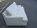 NEW IN BOX Modern Down-Filled Oversized White Sofa