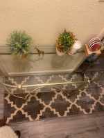 Hallway wall table