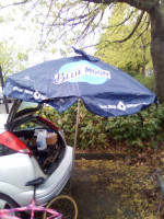 Table tent umbrella