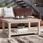 Rachelli 42” Solid Wood Coffee Table