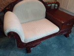 Gossip chair, phone chair, table chair