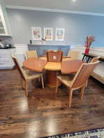 Designer Danish Table and chairs.