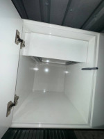 Italy 2000 White Contemporary modern cabinet sideboard console table