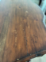 Traditional Ralph Lauren FrenCh carved wood console Credenza table