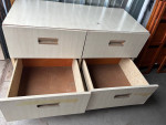 Big Strong 4 Drawer Cabinet/Table on Casters