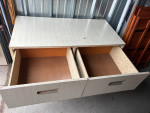 Big Strong 4 Drawer Cabinet/Table on Casters