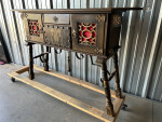 A Unique Ship Captains Ste Table / High Bar Table