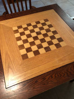 Wood game table
