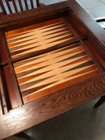 Wood game table