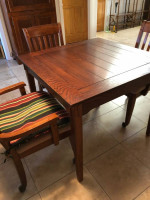 Wood game table