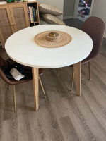 Table and chair