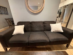Couch, loveseat, chair, coffee table and ottoman