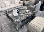 Stunning Large Gypsum Marble Coffee Table