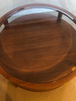 Round Coffee Table, Solid Wood