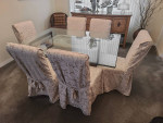Custom Dining Room Formal Table & Chairs