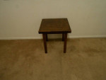 table end endtable solid oak wood