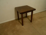 table end endtable solid oak wood