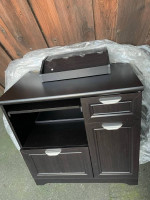 Computer table with filing cabinet organizer 30 x 30 x 21 inches