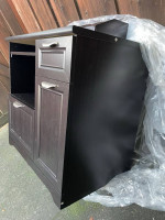 Computer table with filing cabinet organizer 30 x 30 x 21 inches