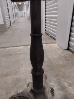 Cast iron table base