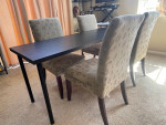 Long Table and 4 Chairs (OBO)