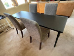 Long Table and 4 Chairs (OBO)