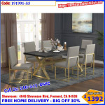 OFF30%- DINING ROOM SET, COUNTER HEIGHT, TABLE AND CHAIRS, KITCHEN