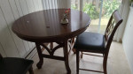 Round table and 4 chairs