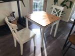 Dining table with 4 chairs