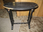 Antique solid wood table