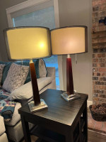 Pair of table lamps