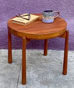 Mid century Jens Quistgaard for DUX solid teak end table