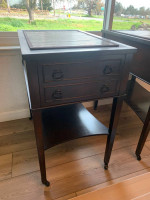 Antique coffee table and side tables