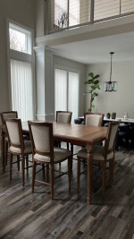 French inspired dining table/chairs