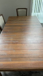 French inspired dining table/chairs