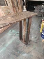 Custom Sofa/Entry table