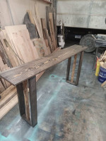 Custom Sofa/Entry table