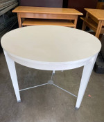Quality White Wood Table 36" Diameter