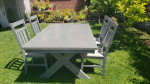 Dining table and chairs