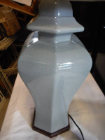 Crazed Porcelain Apothecary Table Lamp