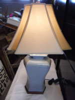 Crazed Porcelain Apothecary Table Lamp