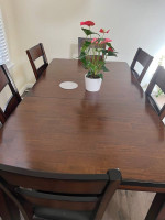 Dinning table with 6 Chairs