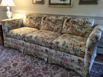 84 inch roll arm upholstered sofa