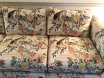 84 inch roll arm upholstered sofa