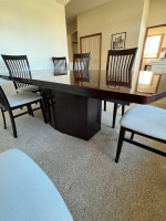 Dining Room Set (Table, China Cabinet, 8 Chairs)