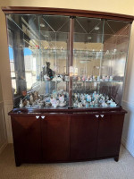 Dining Room Set (Table, China Cabinet, 8 Chairs)